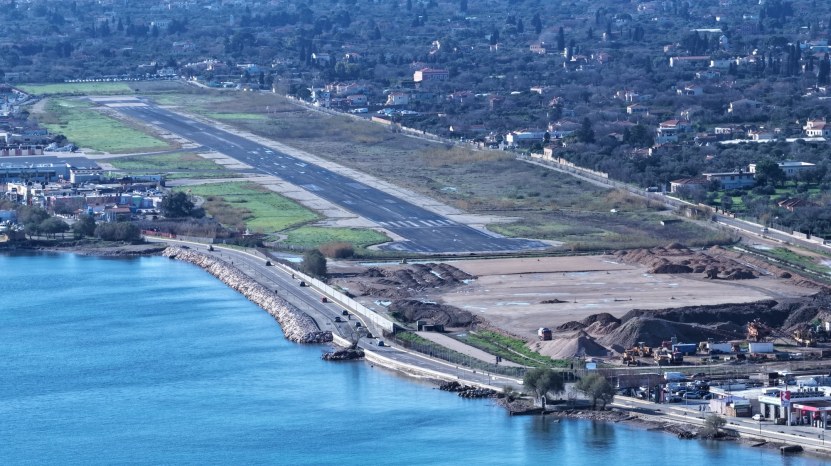 Και επίσημα NOTAM για τα έργα της επέκτασης του διαδρόμου του αεροδρομίου