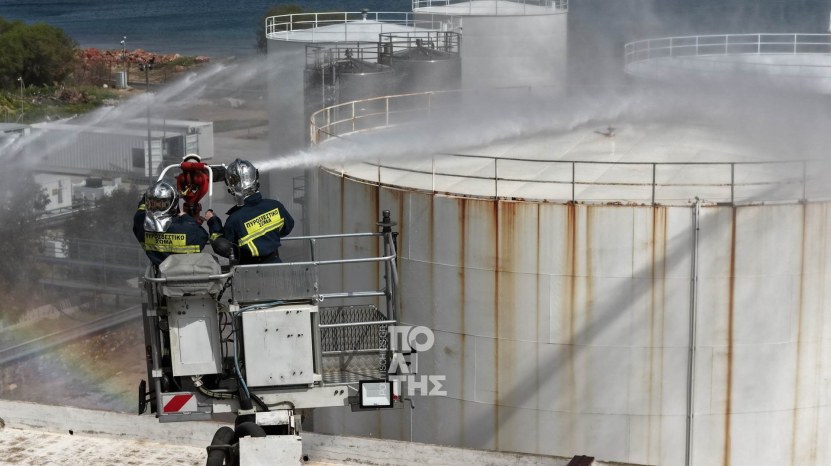 Υγρό Πυρ 2026: Άσκηση ετοιμότητας στο εργοστάσιο της ΔΕΗ Χίου με... καμπανάκι