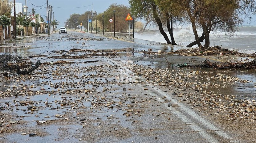 Η Χίος έρμαιο των ισχυρών νοτιάδων - Δεκάδες ζημιές - Τριπλή κινητοποίηση από Πυροσβεστική, Λιμενικό και Αστυνομία