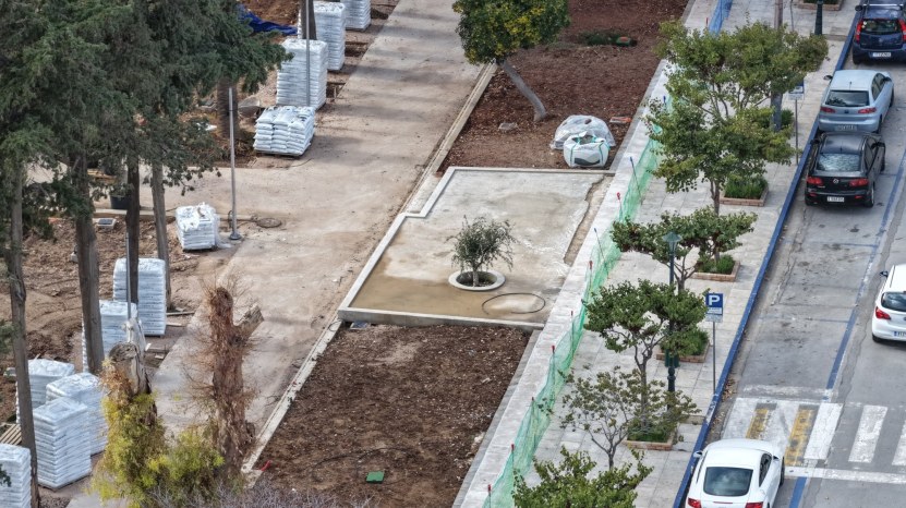 Ανάπλαση Δημοτικού Κήπου Χίου: Υπηρεσιακό σημείωμα «καίει» την ποιότητα των εργασιών πρασίνου