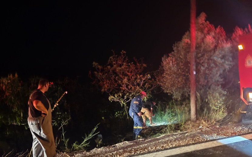 Φωτιές χωρίς εξήγηση βάζουν σε συναγερμό την Πυροσβεστική Υπηρεσία Χίου