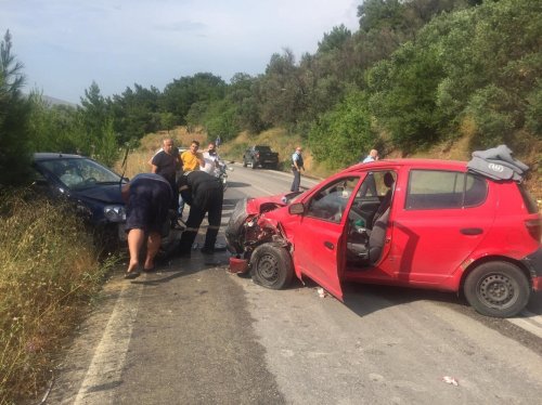 Η φωτογραφία από το σημερινό τροχαίο στη νότια Χίο