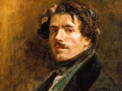 Πορτραίτο του Γάλλου ρομαντικού εικαστικού του 19ου αιώνα Eugene Delacroix