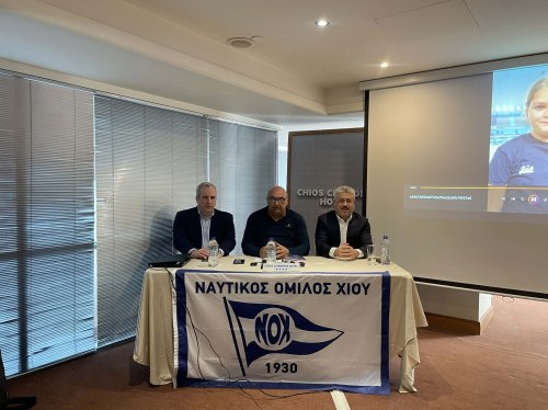 Ναυτικός Όμιλος Χίου - Δωρεά ενός 20θέσιου λεωφορείου από την εταιρεία ΗΡΩΝ