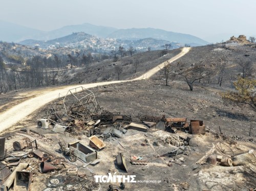 Δήμος Χίου: Λειτουργία πλατφόρμας για καταγραφή ζημιών από τις πυρκαγιές