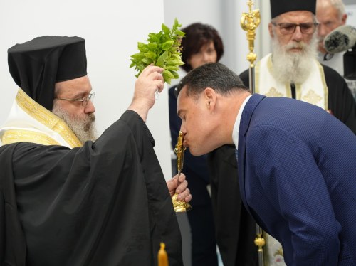 Μητροπολίτης Χίου Μάρκος σε Γεωργιάδη - "Εθνική και όχι μόνο κοινωνική υπόθεση η υγεία στα νησιά μας"