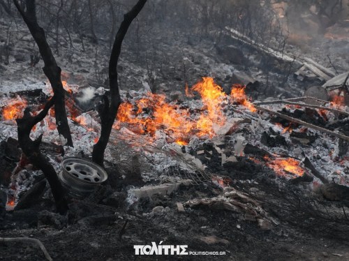 Περιφερειακό Συμβούλιο στη Χίο με θέμα τις πυρκαγιές ζητά η ΛΑ.Σ. Βορείου Αιγαίου