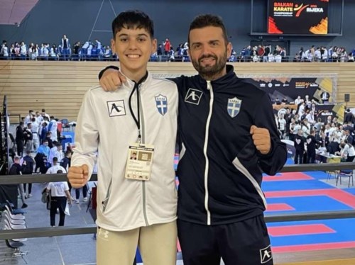 5η θέση στο Βαλκανικό Κύπελλο Καράτε για τον Πέτρο Δημητρόπουλο