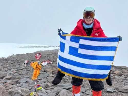 Η Κική Τσακαλδήμη τα κατάφερε: κατέκτησε την κορυφή του Ακονκάγκουα - Το θερμό ευχαριστώ στον Γρηγόρη Δημητριάδη