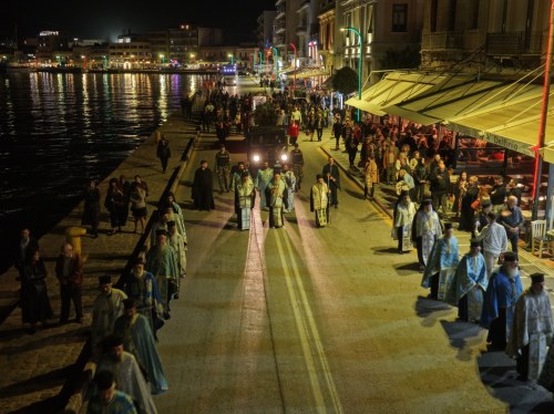 Η Χίος τίμησε τους πολιούχους Αγίους της παραμονή των 113ων ελευθέριων του νησιού