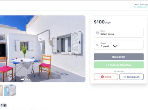 Απευθείας κρατήσεις χωρίς προμήθειες: Το δικό σας booking engine σε λιγότερο από 2 λεπτά