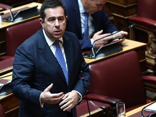 Απάντηση Νότη Μηταράκη στον Νίκο Ανδρουλάκη κατά τη συζήτηση για το πόρισμα του ΟΠΕΚΕΠΕ