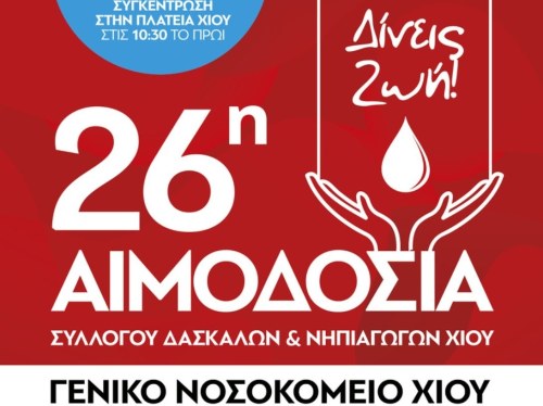Εθελοντική Αιμοδοσία στον Σύλλογο Δασκάλων και Νηπιαγωγών