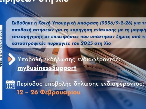 Μηταράκης: Δημοσιεύθηκε η ΚΥΑ για την αποζημίωση επιχειρήσεων από τις πυρκαγιές