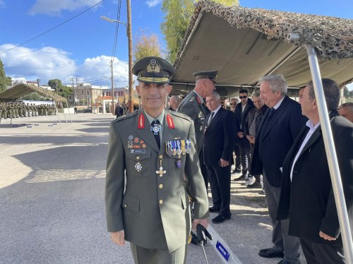 Παράδοση Διοίκησης της 96 ΑΔΤΕ Χίου: Από τον Υποστράτηγο Ψαρόπουλο στον Ταξίαρχο Λυμπερέα