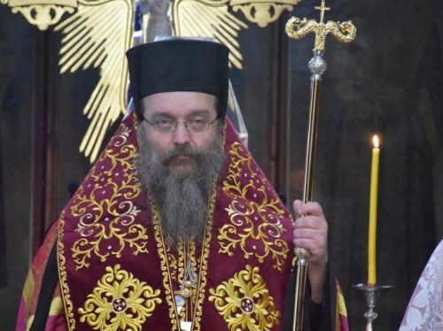 Αρχιερατικοί Β΄ Χαιρετισμοί από τον Μητροπολίτη Χίου κ. Μάρκο στην Καλλιθέα