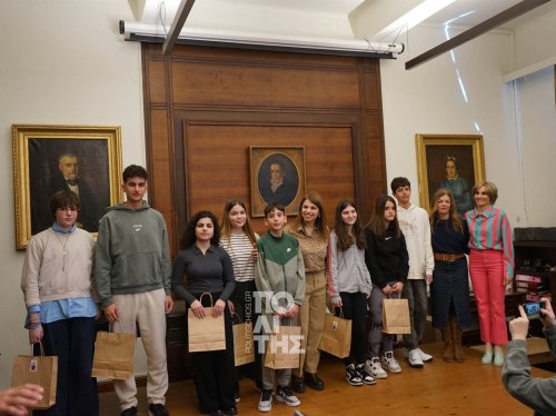 Βραβεύτηκαν οι μαθητές στον Διαγωνισμό Ορθογραφίας της Χίου