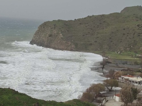 Αμανή- Ζημιές και στην περιοχή της Αγίας Μαρκέλλας από τους θυελλώδεις ανέμους