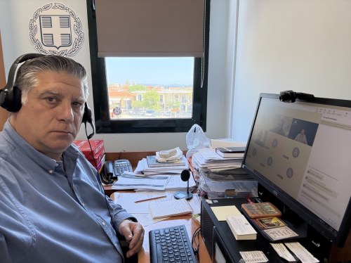 Συμμετοχή Παντελή Μπουρνιά σε τηλεδιάσκεψη για την αξιοποίηση και αναβάθμιση δικτύων 5G στο Βόρειο Αιγαίο