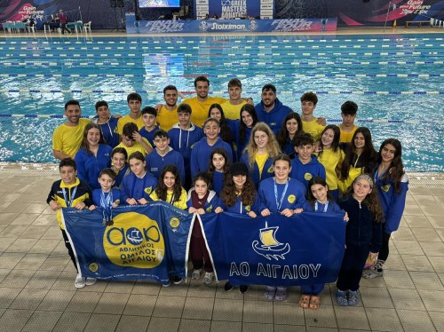 Πανελλήνιοι χειμερινοί αγώνες τεχνικής κολύμβησης: 58 μετάλλια για τον ΑΟ Αιγαίου