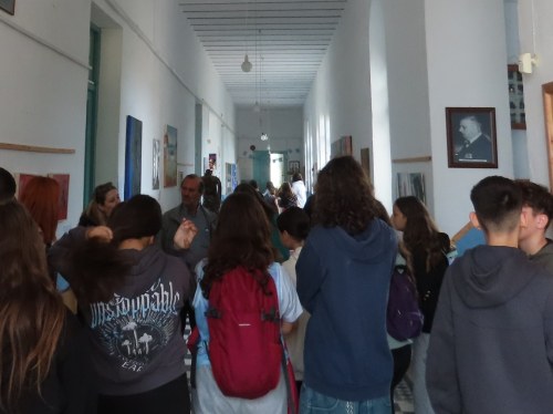 Ολοκληρώθηκε η έκθεση "Τα όνειρα της Άτοσσας" στο Γυμνάσιο - Λύκειο Βολισσού