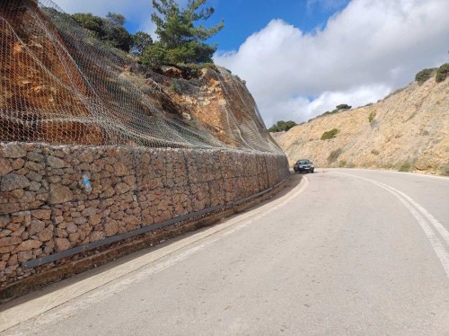 Παρεμβάσεις στο οδικό δίκτυο της Χίου από την Περιφέρεια