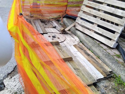 Συκιάδα: Έφραξαν προσωρινά τα χαντάκια αλλά ακόμα αγνοείται η τύχη του έργου