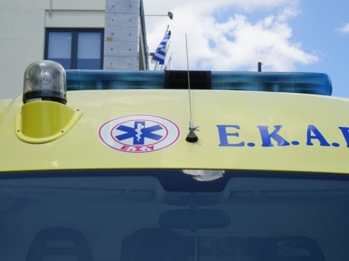 Σοβαρό τροχαίο στα Θυμιανά με ποδηλάτη και οδηγό δίκυκλου