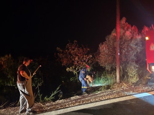 Φωτιές χωρίς εξήγηση βάζουν σε συναγερμό την Πυροσβεστική Υπηρεσία Χίου