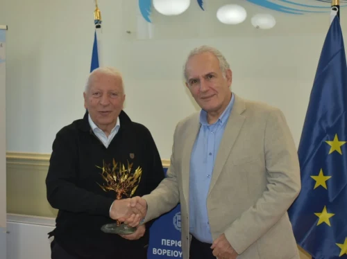 Συνάντηση Περιφερειάρχη Βορείου Αιγαίου με τον νέο Πρύτανη του Πανεπιστημίου Αιγαίου