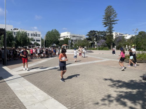 Η πρόληψη έγινε παιχνίδι στην Πλατεία Βουνακείου
