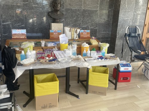 Με αιμοδοσία στο Ομήρειο τίμησε η Χίος την Παγκόσμια Ημέρα Εθελοντή Αιμοδότη
