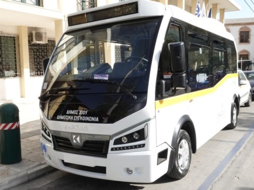 Απογευματινά και Σαββατιάτικα δρομολόγια για το ηλεκτρικό λεωφορείο στη Χίο