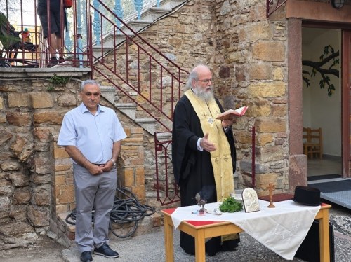 Με χαμόγελα και ευχές ο αγιασμός στον Βρεφονηπιακό Σταθμό της Φλοίσκου