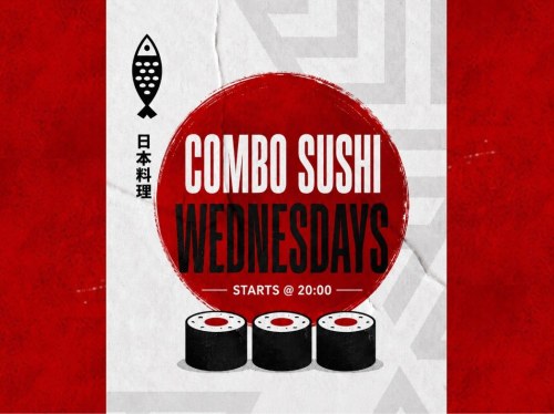 Οι Τετάρτες στο Veranda είναι αφιερωμένες στα Sushi Combos