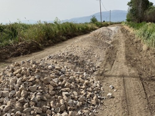 Παρεμβάσεις σε 13 αγροτικούς δρόμους με ορίζοντα τετραμήνου