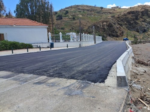 Ολοκληρώθηκαν οι παρεμβάσεις στο οδικό δίκτυο της Αμανής