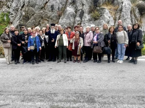 Ευλαβικό προσκύνημα του Πολιτιστικού Συλλόγου Συκιάδας στην Αγία Παρασκευή Πιτυούς