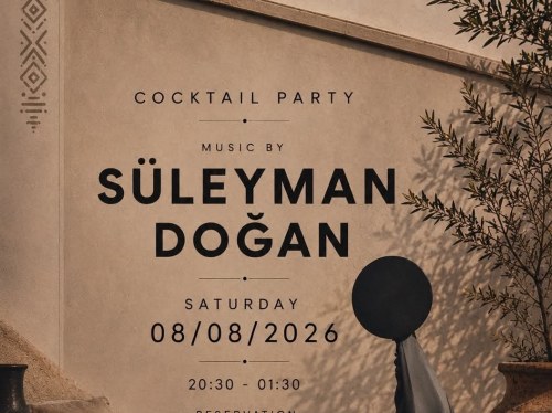 Cocktail Party στο HarVanti με τον Süleyman Doğan