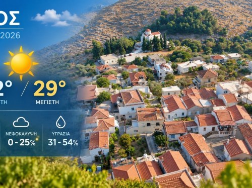 Ο καιρός στη Χίο, σήμερα 8 Σεπτεμβρίου 2026