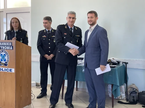 Με βραβεύσεις αστυνομικών τιμήθηκε στη Χίο ο Άγιος Αρτέμιος