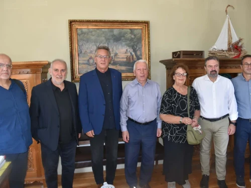 Συνάντηση του Περιφερειάρχη Βορείου Αιγαίου με τον Ευρωβουλευτή Κώστα Αρβανίτη